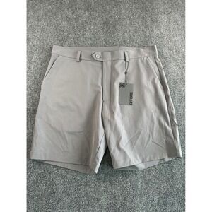 G/FORE Mens Performance Golf Shorts Charcoal Grey Size 36 G4MC0P04 NEW